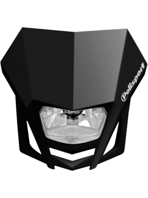 Универсална маска с фар Polisport LMX 12V/35W - Black
